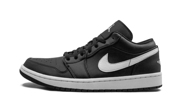 AO9944-001 Air Jordan 1 Low Black White (W)