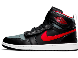 CQ3835-006 Billig Air Jordan 1 High Flyease Black Gym Red Smoke Grey