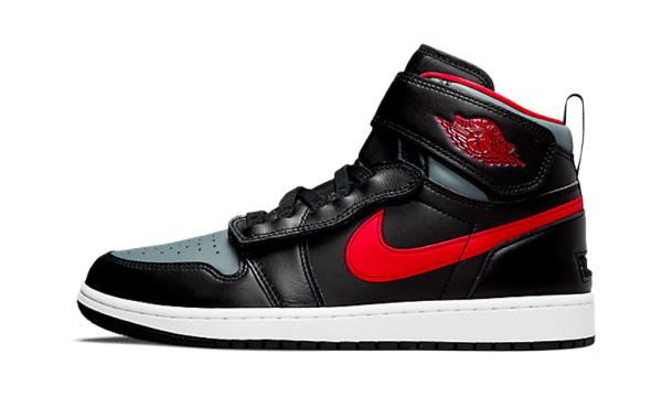 CQ3835-006 Billig Air Jordan 1 High Flyease Black Gym Red Smoke Grey