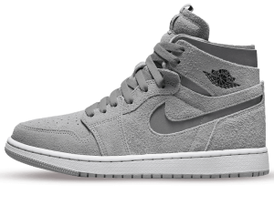 CT0979-003 Air Jordan 1 High Zoom Air CMFT Metallic Silver (W)