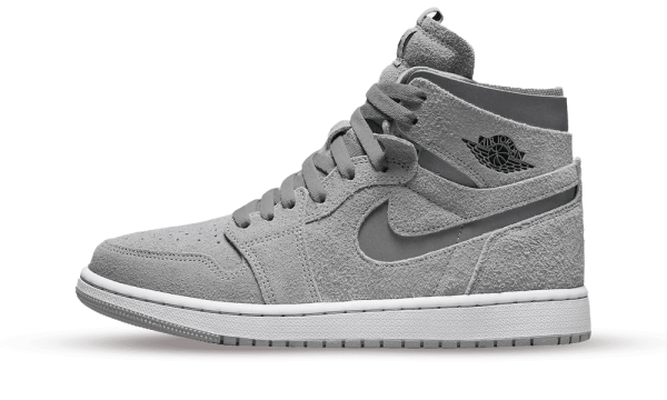 CT0979-003 Air Jordan 1 High Zoom Air CMFT Metallic Silver (W)