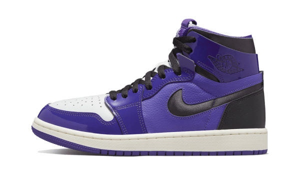 CT0979-505 Air Jordan 1 High Zoom Air CMFT Purple Patent (W)