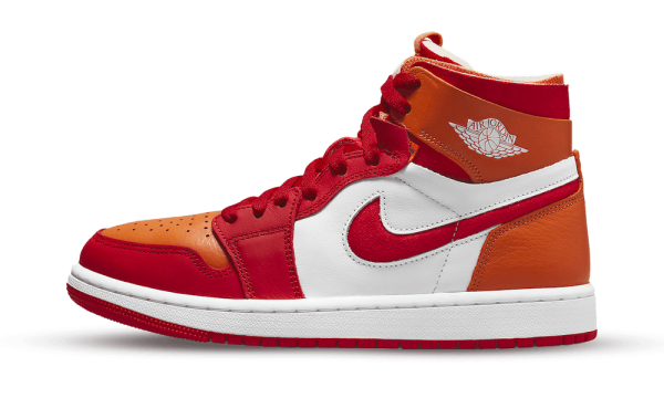 CT0979-603Air Jordan 1 High Zoom Air CMFT Fire Red Hot Curry (W)