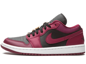 DB6491-600 Air Jordan 1 Low Dark Beetroot Black (W)