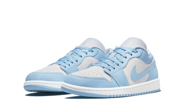 DC0774-050 Air Jordan 1 Low University Blue Grey (W)