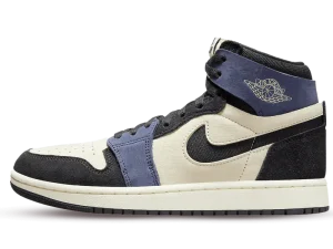 DV1305-104 Air Jordan 1 High Zoom Comfort 2 Blackened Blue (W)