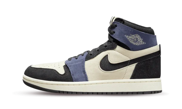 DV1305-104 Air Jordan 1 High Zoom Comfort 2 Blackened Blue (W)