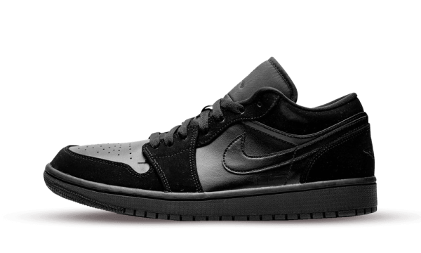 553558-025 Air Jordan 1 Retro Low Triple Black