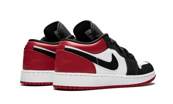 553560-116 Air Jordan 1 Low Black Toe (GS)