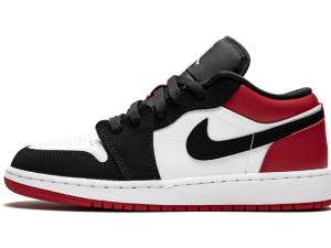 553560-116 Air Jordan 1 Low Black Toe (GS)