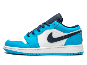 553560-144 Air Jordan 1 Low UNC 2021 (GS)