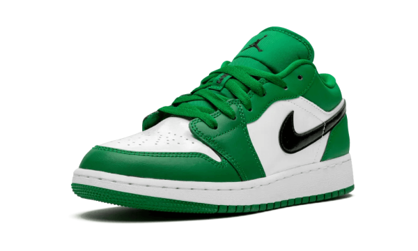 553560-301 Air Jordan 1 Low Pine Green (GS)