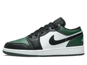 553560-371 Air Jordan 1 Low Green Toe (GS)