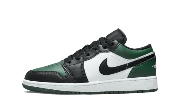 553560-371 Air Jordan 1 Low Green Toe (GS)