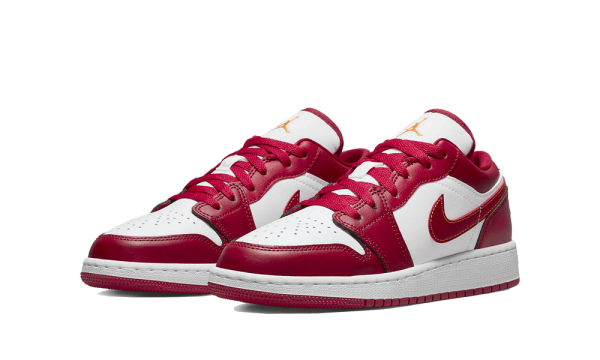 553560-607 Air Jordan 1 Low Cardinal Red (GS)