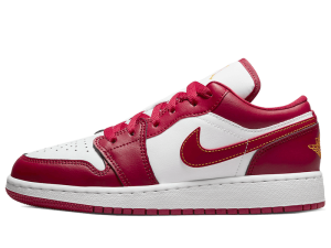 553560-607 Air Jordan 1 Low Cardinal Red (GS)