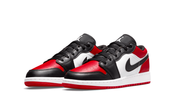 553560-612 Air Jordan 1 Low Bred Toe (GS)