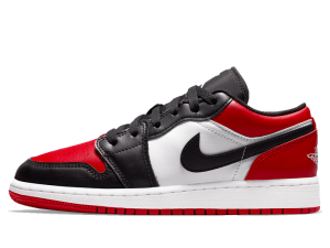 553560-612 Air Jordan 1 Low Bred Toe (GS)