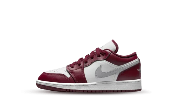 553560-615 Air Jordan 1 Low Bordeaux (GS)