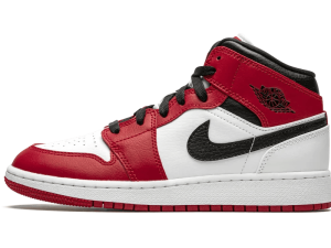 554275-173 - 554725-173 Air Jordan 1 Mid Chicago 2020 (GS)