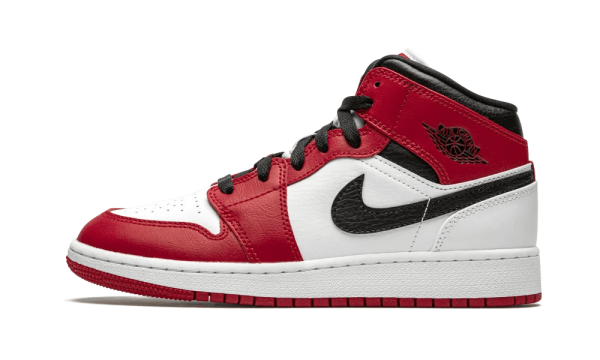 554275-173 - 554725-173 Air Jordan 1 Mid Chicago 2020 (GS)