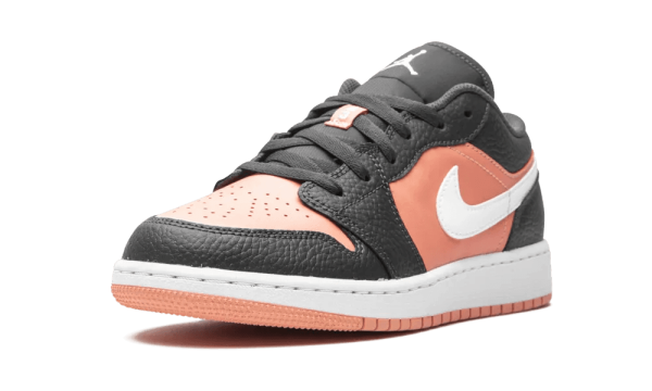 554723-016 Air Jordan 1 Low Black Pink Quartz (GS)