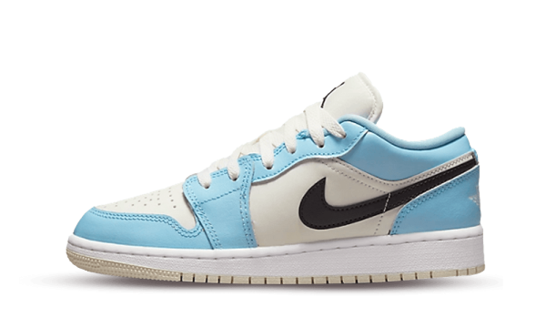 554723-401 Air Jordan 1 Low Ice Blue (GS)