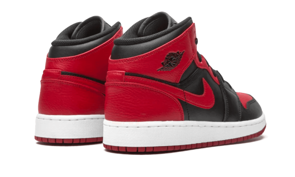 554725-074 Air Jordan 1 Mid Banned 2020 (GS)