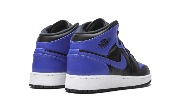 554725-077 Air Jordan 1 Mid Hyper Royal (GS)