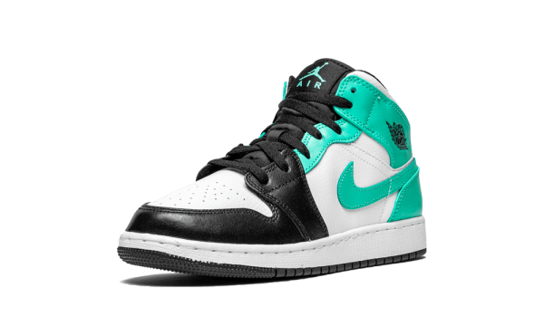 554725-132 Air Jordan 1 Mid Igloo Island Green (GS)