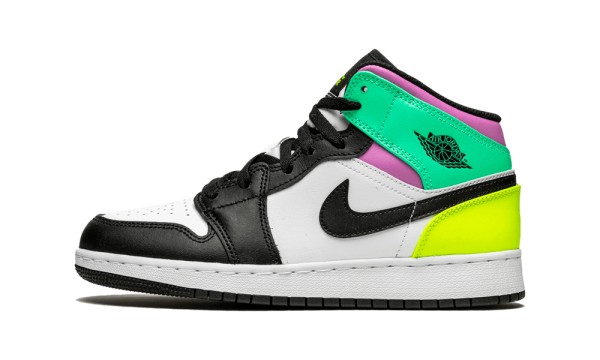 554725-175 Air Jordan 1 Mid Pastel (GS)