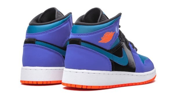 554725-440 Air Jordan 1 Mid Racer Blue (GS)