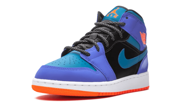 554725-440 Air Jordan 1 Mid Racer Blue (GS)