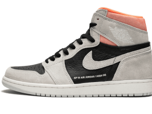 555088-018 Air Jordan 1 Retro High OG Neutral Grey Hyper Crimson