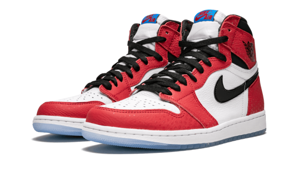 555088-602 Air Jordan 1 Retro High OG Spider-Man Origin Story