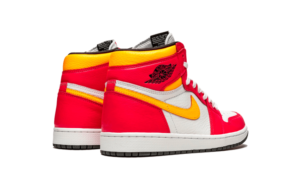 555088-603 Air Jordan 1 Retro High Light Fusion Red