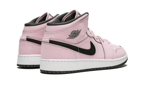 555112-601 Air Jordan 1 Mid Pink Foam (GS)