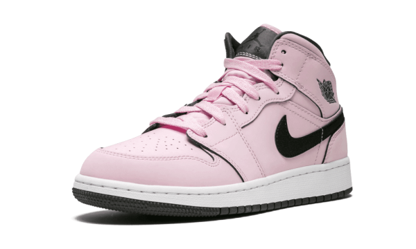 555112-601 Air Jordan 1 Mid Pink Foam (GS)