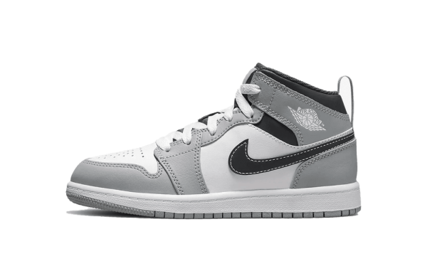 640734-078 Air Jordan 1 Mid Light Smoke Grey 2022 (PS)