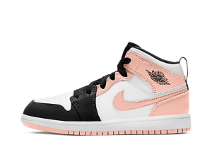 640734-133 Air Jordan 1 Mid Crimson Tint (PS)