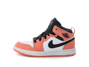 640737-603 Air Jordan 1 Mid Pink Quartz (PS)