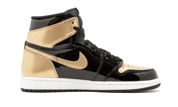 861428-007 Air Jordan 1 Retro High OG NRG Gold Toe (2018)