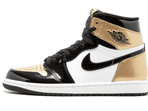 861428-007 Air Jordan 1 Retro High OG NRG Gold Toe (2018)