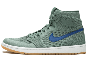 919704-333 Air Jordan 1 Retro High Flyknit Clay Green