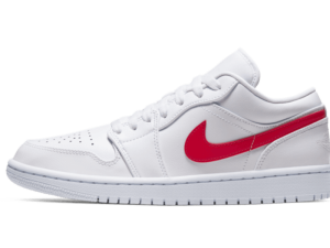 AO9944-161 Air Jordan 1 Low White University Red (W)