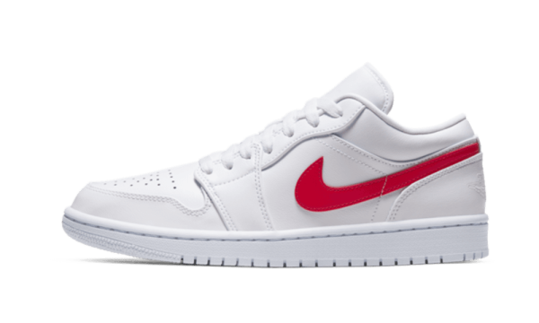 AO9944-161 Air Jordan 1 Low White University Red (W)