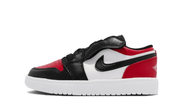 BQ6066-612 Air Jordan 1 Low Bred Toe (PS)