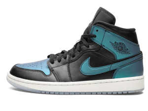 BQ6472-009 Air Jordan 1 Mid Iridescent (W)