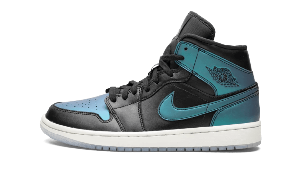 BQ6472-009 Air Jordan 1 Mid Iridescent (W)