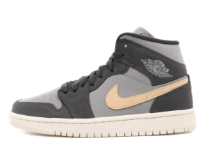 BQ6472-020 Air Jordan 1 Mid Grey Onyx (W)